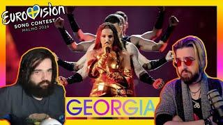 CANADIANS REACT TO Eurovision 2024  Georgia 