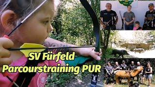 TOP Training 3D-Parcour SV Fürfeld. Bogenschießen PUR alle Stilarten. Bogensport Extrem RheinNahe