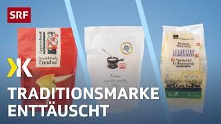 Fondues im Test Kann Appenzeller Käse mit Moitié-Moitié mithalten?  2024  Kassensturz  SRF