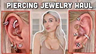 My Top Piercing Jewelry Finds of the Year  Oufer Jewelry Haul & Try-On