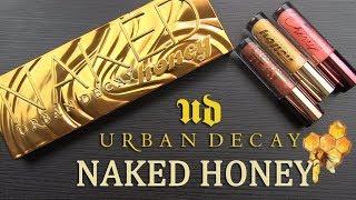 Urban Decay NAKED HONEY Collection Real Swatches & Review