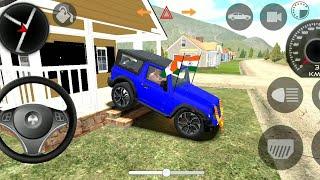 Modified Mahindra Thar  Indian Car Simulator 3D  Thar wala  Mahindra Thar Wala  Android gameplay