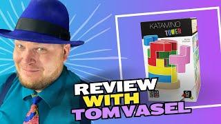 Katamino Tower Review with Tom Vasel