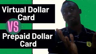 Virtual Dollar Card vs Prepaid Dollar Card In Nigeria  5 Top Differences To Know Before Choosing