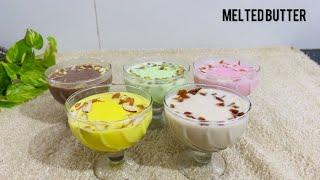 5 type of pudding in one pudding mixture  easy pudding ever