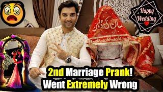 2nd Marriage Prank Went Extremely Wrong  Areej Nay Larai Shoro Kar Di  MR NOMAN VLOGS