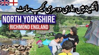 Yorkshire Richmond Campsite UK  CAR ROOF TENT  London to Scotland Travel Vlog part 2