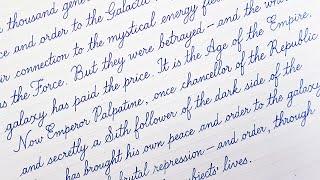 Beautiful Cursive Handwriting  Super Clean Handwriting  The Art of Handwriting Calligraphy