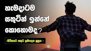 The Happiness Mantra  SL Impact show  Sinhala Motivational Video