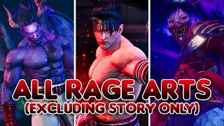 TEKKEN 8 - All Rage Arts  4K