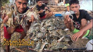 NADISMAYA Si master Sa Kanyang Blue Crabs Ang Dami Sana Catch&Sell Sa Tabon.