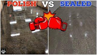 Grind and Seal vs Polished Concrete Floors Which is Better?