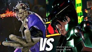 JUMP FORCE - Makoto Shishio vs Dragon Shiryu 1vs1 Gameplay PS4 Pro