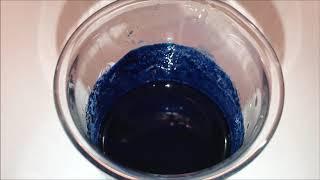 Ferric hexacyanoferrate prussian blue