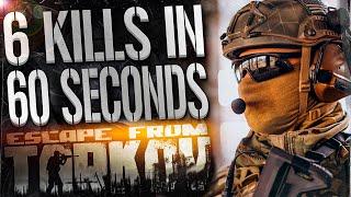 6 KILLS IN 60 SECONDS - EFT WTF MOMENTS  #337 - Escape From Tarkov Highlights