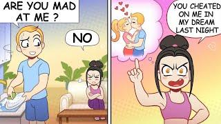 Funny Comics With Twisted Logic Of Girls #4  Webcomic Dub