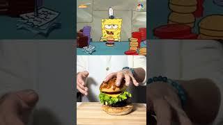 Süngerbob Hamburgeri #süngerbob  #shortsvideo #shortstürkiye