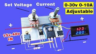 Powerful Voltage and Current adjustable Power Supply High power voltage and current adjustable