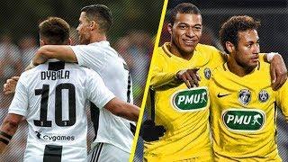 Ronaldo & Dybala vs Neymar & Mbappe - Crazy Battle Duo 2018