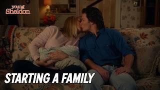 Georgie & Mandy Start A Family  Young Sheldon