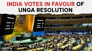 India At UN  At UN India Votes In Favour Of Palestines Bid To Become Full Member