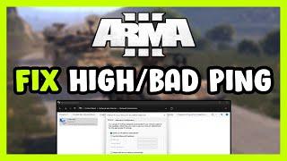 How to FIX Arma 3 HighBad Ping & Packet Loss