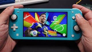 eFootball 2025 Gameplay On Nintendo Switch Lite