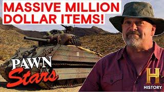 Pawn Stars EPIC MILLION DOLLAR DEALS Tanks Rare Cars and More