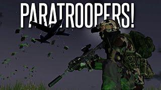 Stealth Paradropping Behind Enemy Lines - Arma 3 Milsim Operation