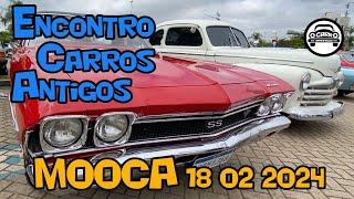 Encontro Carros Antigos Mooca Plaza Shopping 180224  São Paulo - Vale a pena assistir até o FINAL