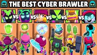 WHAT IS THE MOST POWERFUL CYBER BRAWLER?   BRAWL STARS