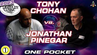 One Pocket - TONY CHOHAN vs JONATHAN PINEGAR - 2023 Derby City Classic