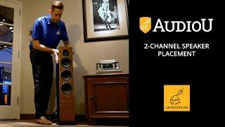 AudioU Speaker Placement