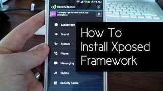 How To Install Xposed Framework