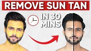 Most Effective SUN TAN Removal Remedies Detan At Home mens grooming  2020 