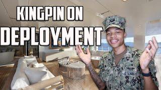 HOW TO LIVE LIKE A KINGPIN ON DEPLOYMENT  MUST WATCH