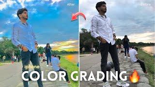 iPhone photography  photo editing app  color grading  dev