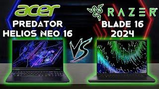 Predator Helios 16 2024 Vs Razer Blade 16 The Ultimate 16-Inch Gaming Laptops  Tech Compare