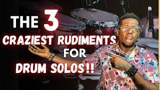 THESE 3 Rudiments can make a Very Powerful Solo Learn them