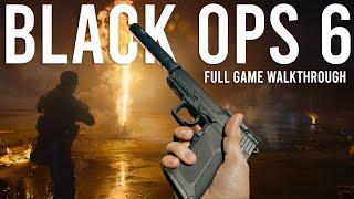 Call of Duty Black Ops 6 Campaign Walkthrough  FULL GAME 