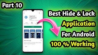 Best Android App For Hide & Lock #10  Krish Tech Tamil