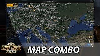 ETS2 1.36  Project Balkans 4.0 + 15 Maps  Map Combo