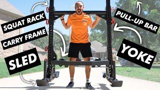 5-in-1 REP Oxylus Yoke Review - Squat Rack Sled Deadlift Carry and More