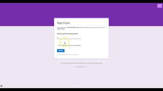 Paragraph Questions in Google Forms