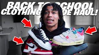 BACK TO SCHOOL CLOTHING + SHOE HAUL  senior year 2023