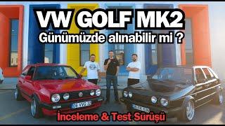 VW Golf 2 İnceleme  MK2 Golf Günümüzde Alınabilir Mi ?