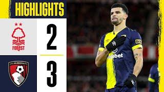 Dominic Solanke nets stunning HAT-TRICK   Nottingham Forest 2-3 AFC Bournemouth