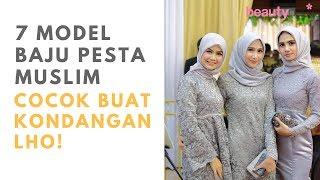 7 Model Baju Pesta Muslim Sederhana Untuk Kondangan - Beautynesia Recommends Fashion