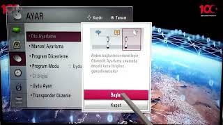 LG tv Hotbird uydu ekleme frekans ayarlama 