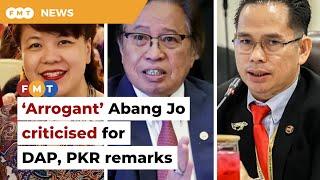 ‘Arrogant’ Abang Jo slammed for saying DAP PKR don’t exist in S’wak